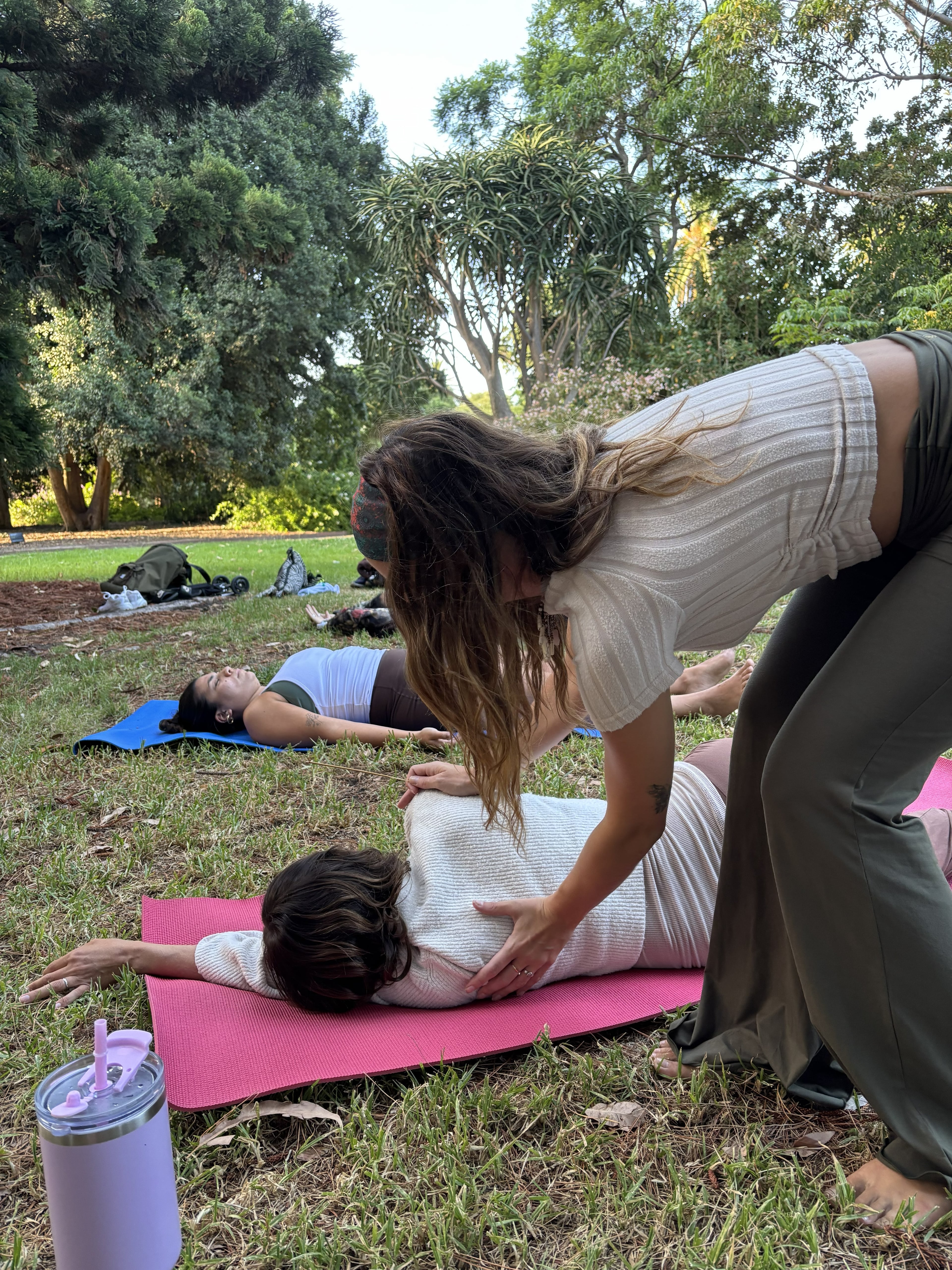 1:1 yoga session